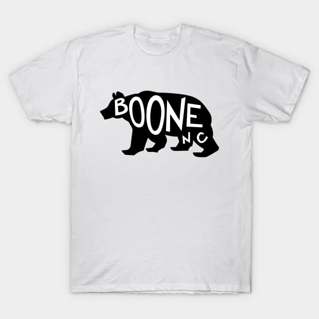 Boone Black Bear T-Shirt by smalltownnc